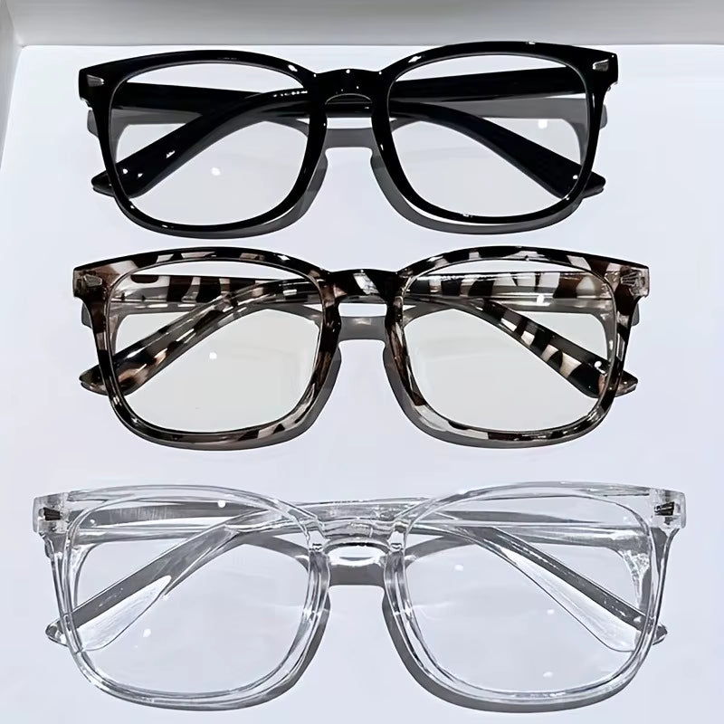 3pc Modern Blue Light Glasses